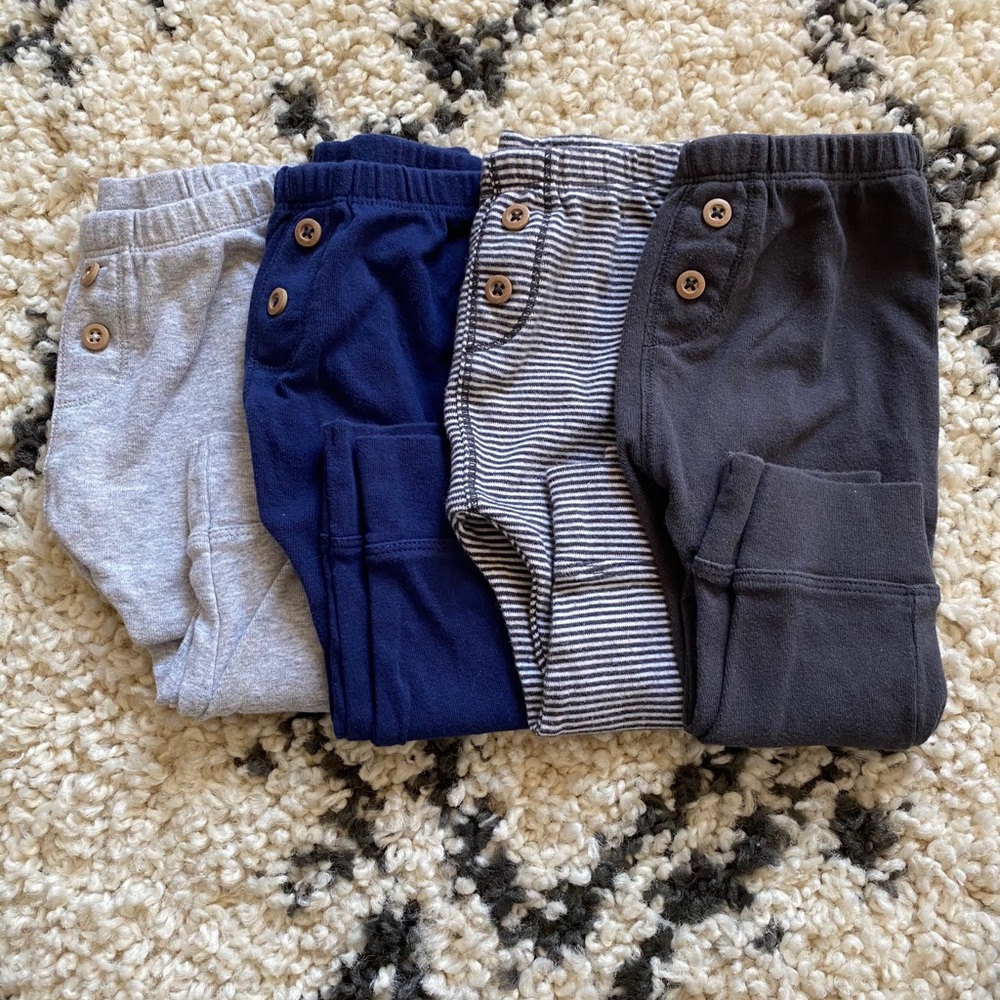 Carter’s Henley button cotton pants